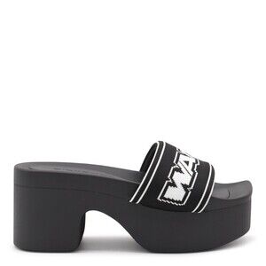 Alexander Wang Square Open Toe Platform Sandals With Heel - NWT